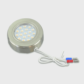 Touch LED Spot 12V 1,55W Warmweiss, Nickel gebürstet