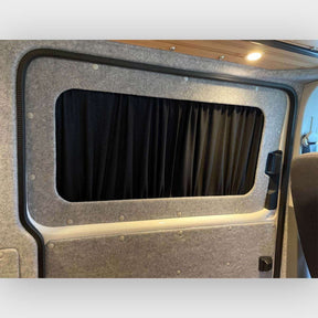 Fensterverkleidung Schiebetür Fahrerseite mit Vorhangvorbereitung VW T5-T6.1