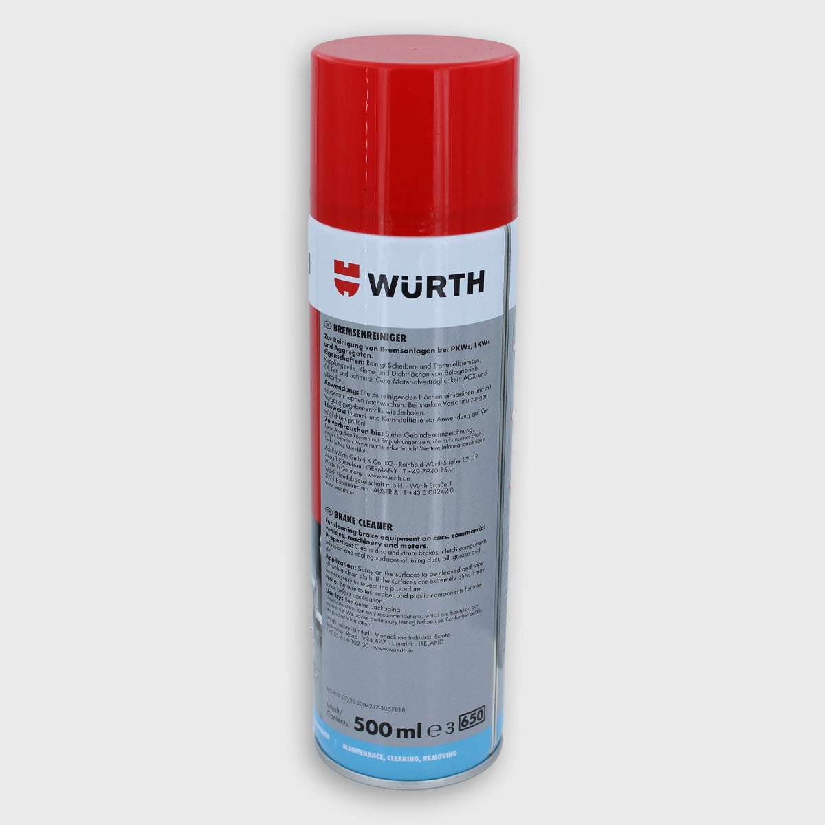 Würth Bremsenreiniger 500ml